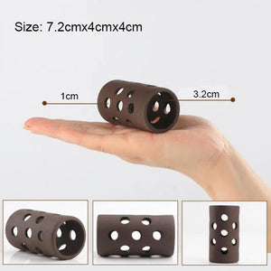 Planet Gates Ceramic Aquarium Decoration Fish Shrimps Shelter House Pottery Scorpion House Canister Simulation Stone Fish Tank Decor Great