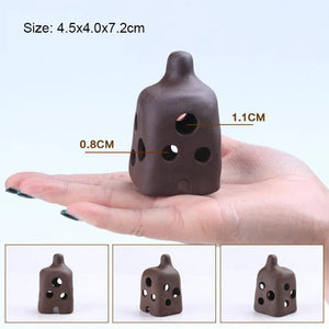 Planet Gates Ceramic Aquarium Decoration Fish Shrimps Shelter House Pottery Scorpion House Canister Simulation Stone Fish Tank Decor Great