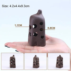 Planet Gates Ceramic Aquarium Decoration Fish Shrimps Shelter House Pottery Scorpion House Canister Simulation Stone Fish Tank Decor Great