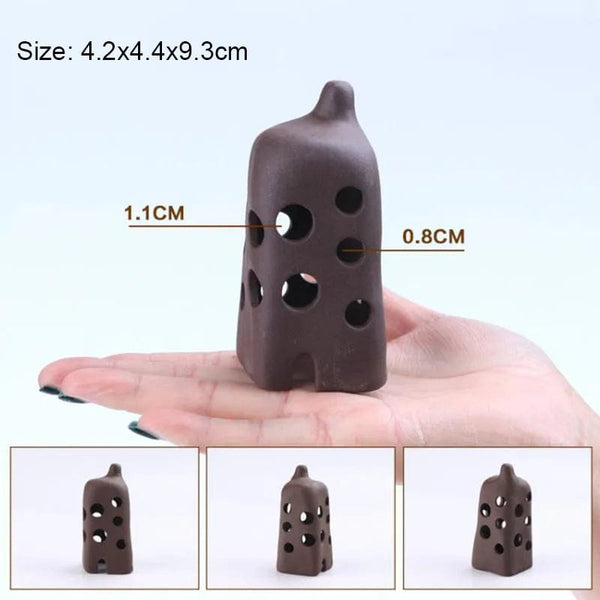 Planet Gates Ceramic Aquarium Decoration Fish Shrimps Shelter House Pottery Scorpion House Canister Simulation Stone Fish Tank Decor Great