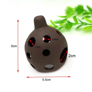 Planet Gates Ceramic Aquarium Decoration Fish Shrimps Shelter House Pottery Scorpion House Canister Simulation Stone Fish Tank Decor Great