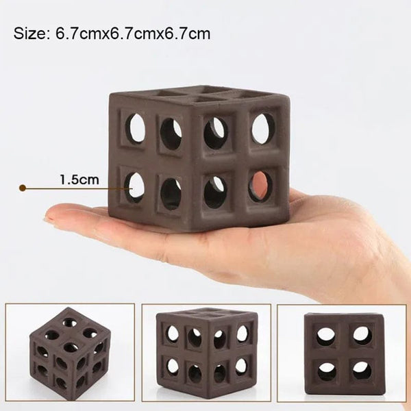 Planet Gates Ceramic Aquarium Decoration Fish Shrimps Shelter House Pottery Scorpion House Canister Simulation Stone Fish Tank Decor Great