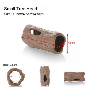 Planet Gates Ceramic Aquarium Decoration Fish Shrimps Shelter House Pottery Scorpion House Canister Simulation Stone Fish Tank Decor Great