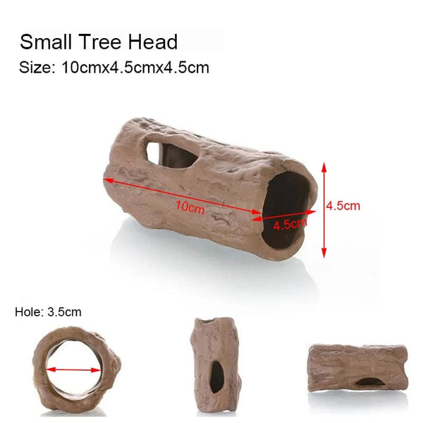 Planet Gates Ceramic Aquarium Decoration Fish Shrimps Shelter House Pottery Scorpion House Canister Simulation Stone Fish Tank Decor Great