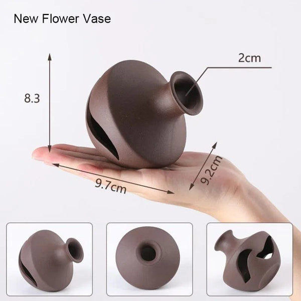 Planet Gates Ceramic Aquarium Decoration Fish Shrimps Shelter House Pottery Scorpion House Canister Simulation Stone Fish Tank Decor Great