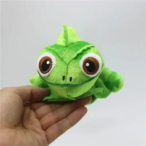 Planet Gates Chameleon Pascal Rapunzel Chameleon Plush Dolls 15cm Pascal Stuffed Animals Plush Doll Pascal Rapunzel Shoulder Plush Toys Kids Gifts