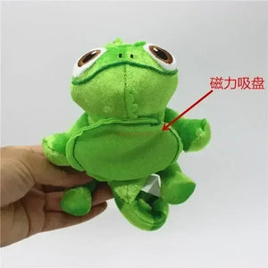 Planet Gates Chameleon Pascal Rapunzel Chameleon Plush Dolls 15cm Pascal Stuffed Animals Plush Doll Pascal Rapunzel Shoulder Plush Toys Kids Gifts