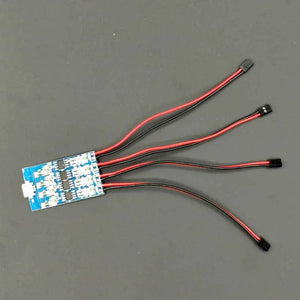 Planet Gates Charge board / CHINA Rechargeable ZMR Wireless Navigation Light 1S  4 modes LED lights for RC Airplane Hobby Plane Drone Car Boat Toy Part