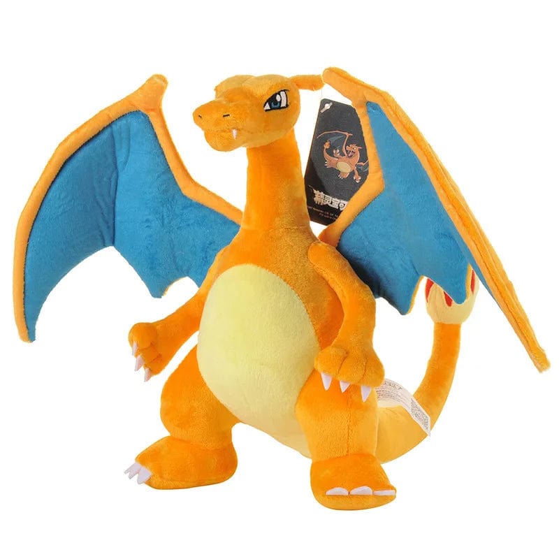 Planet Gates Charizard 28cm Shiny Charizard Plush Toy Stuffed Animal,Game for Collectible, Soft Plushies for Gift,Cute Cartoon Character 12 Inch
