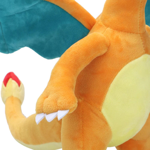 Planet Gates Charizard 28cm Shiny Charizard Plush Toy Stuffed Animal,Game for Collectible, Soft Plushies for Gift,Cute Cartoon Character 12 Inch Plushies