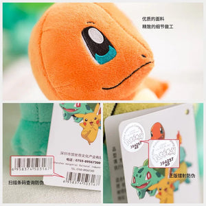 Planet Gates Charizard Original Pokemon Stuffed Plush Toys Pikachu Charizard Bulbasaur Jenny Turtle Anime Doll Kids Birthday Christmas Gift