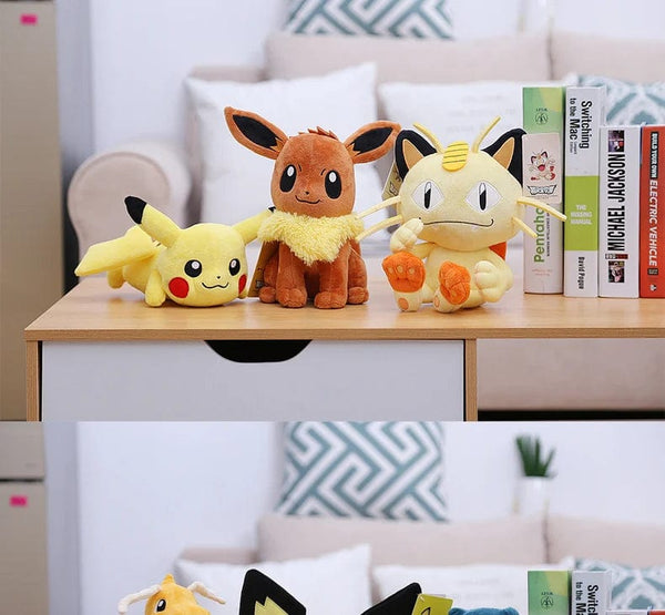 Planet Gates Charizard Original Pokemon Stuffed Plush Toys Pikachu Charizard Bulbasaur Jenny Turtle Anime Doll Kids Birthday Christmas Gift
