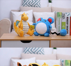 Planet Gates Charizard Original Pokemon Stuffed Plush Toys Pikachu Charizard Bulbasaur Jenny Turtle Anime Doll Kids Birthday Christmas Gift