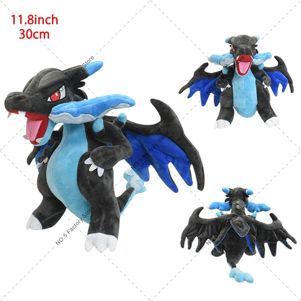 Planet Gates Charizard X 1 18 Styles Shiny Charizard Plush Toys Pokemon Mega Evolution X & Y Charizard Soft Stuffed Animals Toy Doll Gift for Children Kids