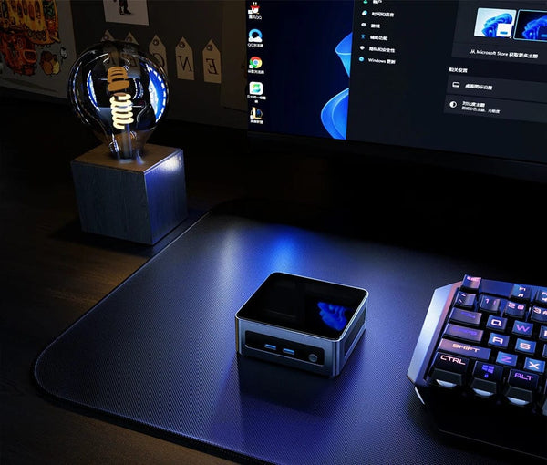 Planet Gates Chatreey AN2P Mini PC AMD Ryzen 5 5625U 3550H Gaming Desktop Computer M.2 NVME SSD 2xDDR4 Slot WIFI6