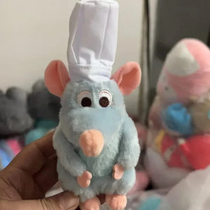 Planet Gates Chef 16cm Disney Store Ratatouille Chef Remy Magnetic Shoulder Plush Toy Gifts Kawaii Plush Stuff Toys For Friends Birthday Gift