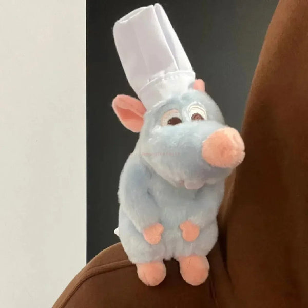 Planet Gates Chef 16cm Disney Store Ratatouille Chef Remy Magnetic Shoulder Plush Toy Gifts Kawaii Plush Stuff Toys For Friends Birthday Gift