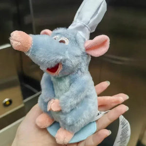 Planet Gates Chef 16cm Disney Store Ratatouille Chef Remy Magnetic Shoulder Plush Toy Gifts Kawaii Plush Stuff Toys For Friends Birthday Gift