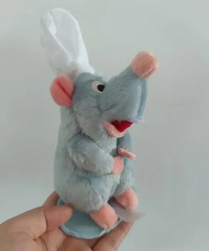 Planet Gates Chef 16cm Disney Store Ratatouille Chef Remy Magnetic Shoulder Plush Toy Gifts Kawaii Plush Stuff Toys For Friends Birthday Gift