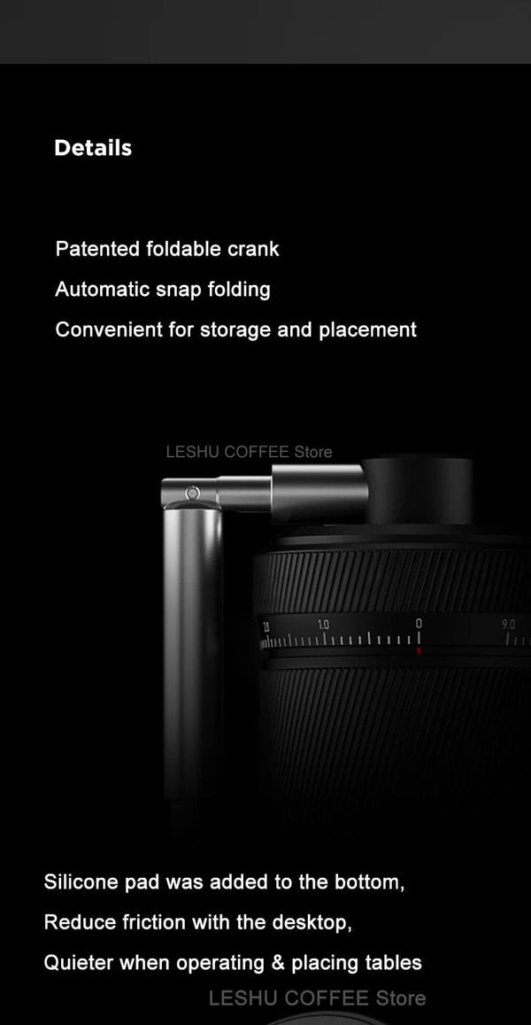 Planet Gates CHESTNUT S3 BLACK TIMEMORE CHESTNUT S3 Manual Coffee Grinder External Adjustment 0.015mm/click S2C890 Burr Inside Hand Espresso Grinder Mill