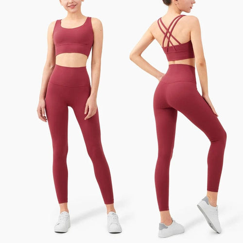 Planet Gates Chianti / M Vnazvnasi 2023 Yoga Set Leggings And Tops Fitness Sports Suits Gym Clothing Yoga Bra Seamless Leggings Running Women Tops Pant