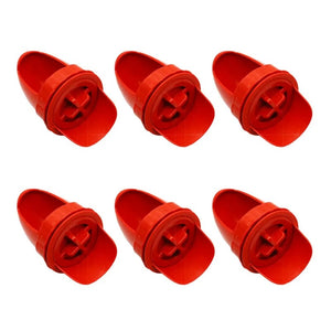 Planet Gates Chicken Feeder Poultry Feeder Diy Port Gravity Feed Kit Rain Proof No Waste Ducks Feeders for Buckets Barrels Bins Troughs