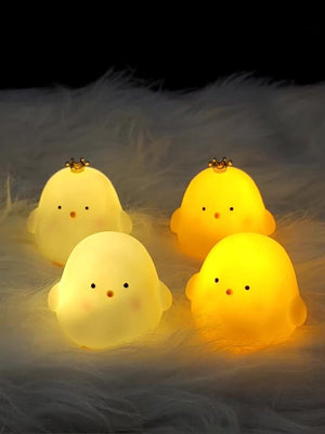 Planet Gates Chicken Night Light, Desktop Decorative Lamp, Birthday And Christmas Gift For Friends, Battery Powered (No Plug), Easter Gift