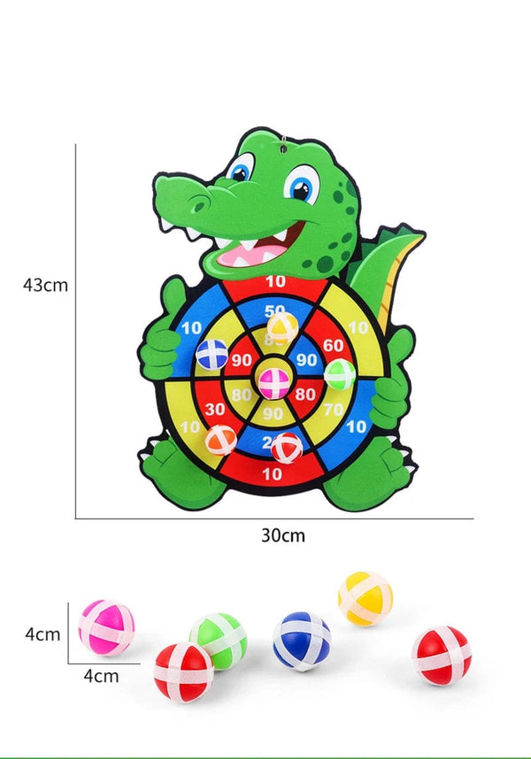 Planet Gates Child Educational Games Dart Board Baby Toy Stickey Ball Dart Indoor Sports Child Montessori Games for Children 3 to 7 Years
