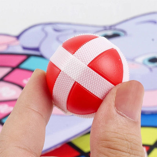 Planet Gates Child Educational Games Dart Board Baby Toy Stickey Ball Dart Indoor Sports Child Montessori Games for Children 3 to 7 Years