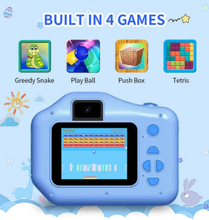 Planet Gates Child Instant Camera 1 / CHINA Kids Digital Photo Camera Children‘s Instant Printing Camera 10x Digital Zoom Child Camera Video Boy's Birthday Gift