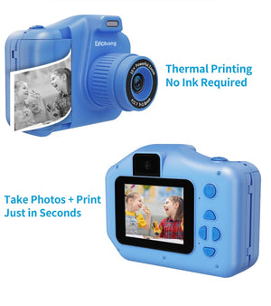 Planet Gates Child Instant Camera 1 / CHINA Kids Digital Photo Camera Children‘s Instant Printing Camera 10x Digital Zoom Child Camera Video Boy's Birthday Gift