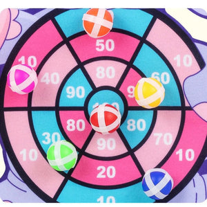 Planet Gates Child Montessori Toys for Kids 2 to 4 Years Old Cartoon Animal Dart Board Sticky Ball Family Interactive Educational Toys Baby