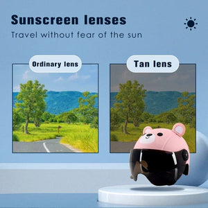 Planet Gates Child Riding Helmet Adjustable Adorable Appearance Ultra-Light Shock Absorbing ABS Toddler Skateboard Bike Safety Helmet for Kid