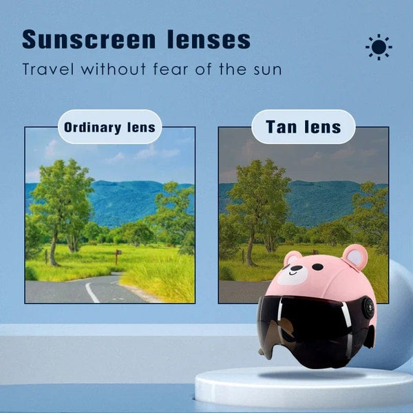 Planet Gates Child Riding Helmet Adjustable Adorable Appearance Ultra-Light Shock Absorbing ABS Toddler Skateboard Bike Safety Helmet for Kid