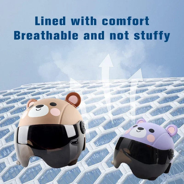 Planet Gates Child Riding Helmet Adjustable Adorable Appearance Ultra-Light Shock Absorbing ABS Toddler Skateboard Bike Safety Helmet for Kid