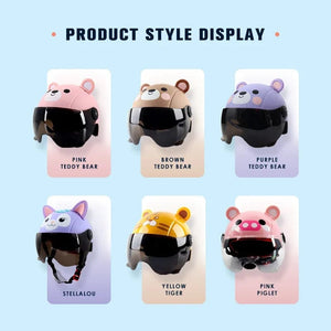 Planet Gates Child Riding Helmet Adjustable Adorable Appearance Ultra-Light Shock Absorbing ABS Toddler Skateboard Bike Safety Helmet for Kid