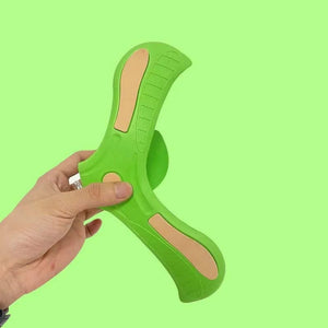 Planet Gates Children Boomerang Soft Three-leaf Cross Adult-kids Interactive Outdoor Toy Early Education Puzzle Decompression Gift