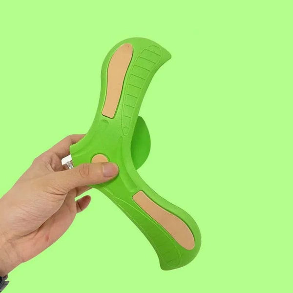 Planet Gates Children Boomerang Soft Three-leaf Cross Adult-kids Interactive Outdoor Toy Early Education Puzzle Decompression Gift