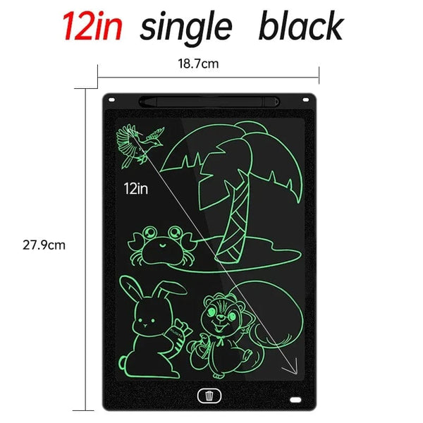Planet Gates Children Electronic Drawing Board LCD Screen Graphic Drawing  Tablet Kids Toys for Education Handwriting Painting Pad Christmas