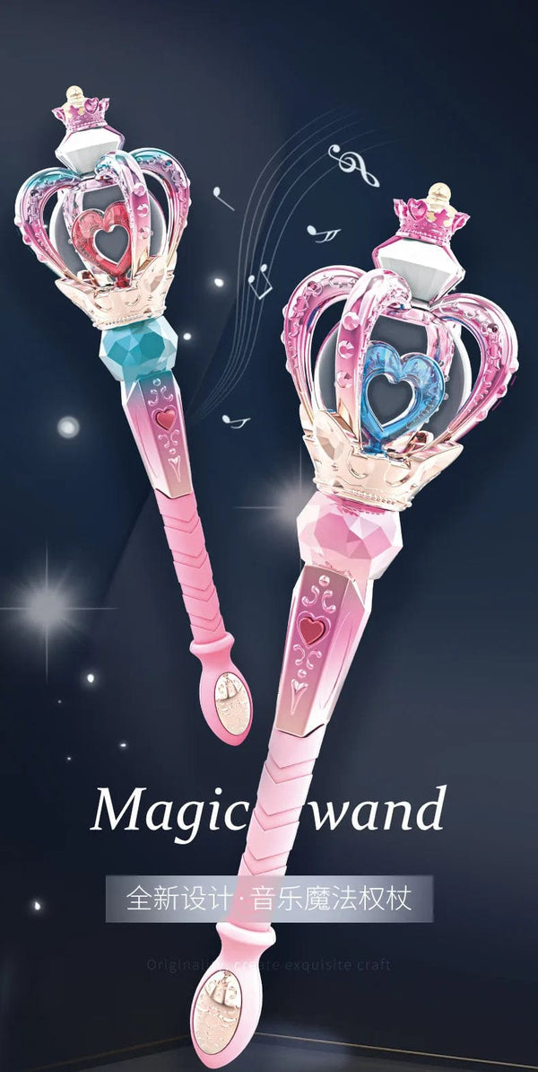 Planet Gates Children Magic Wand Fairy Wand Electric Toys With Sound Light Pretend Toy Role-playing Props Halloween Christmas Gift For Girls