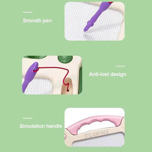 Planet Gates Children Magnetic Drawing Board WordPad Baby Graffiti Board Art Educational Drawing Toys Drawing Tool Gift For Kids Toy