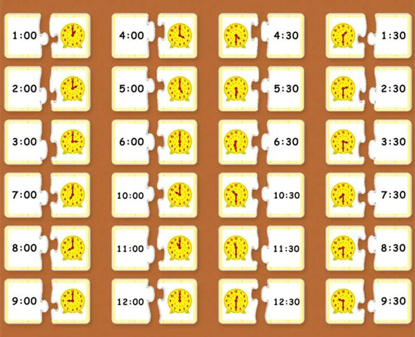Planet Gates Children Montessori Clock Educational Toys Hour Minute Second Cognition Matching Puzzle Toys Kids Early Preschool Teaching Aids