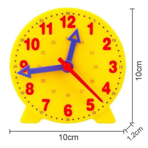 Planet Gates Children Montessori Clock Educational Toys Hour Minute Second Cognition Matching Puzzle Toys Kids Early Preschool Teaching Aids