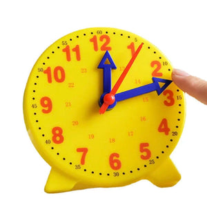 Planet Gates Children Montessori Clock Educational Toys Hour Minute Second Cognition Matching Puzzle Toys Kids Early Preschool Teaching Aids