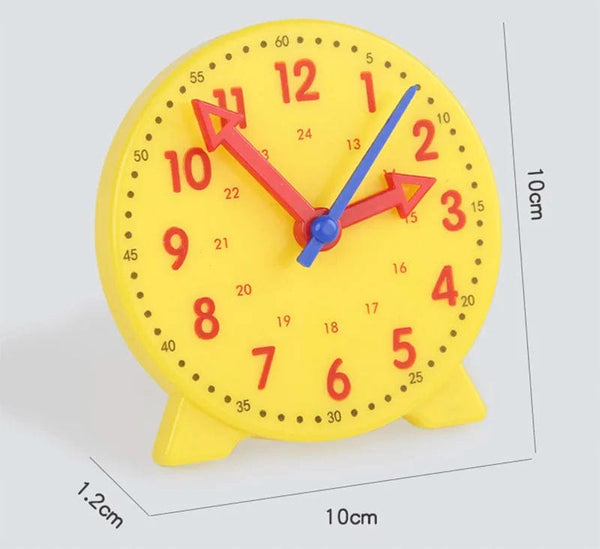 Planet Gates Children Montessori Clock Educational Toys Hour Minute Second Cognition Matching Puzzle Toys Kids Early Preschool Teaching Aids