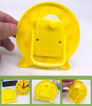 Planet Gates Children Montessori Clock Educational Toys Hour Minute Second Cognition Matching Puzzle Toys Kids Early Preschool Teaching Aids