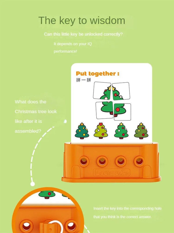 Planet Gates Children Montessori Puzzle Toys Logical Thinking Training Unlock Game Baby Cognition Lock Pick Early Educational Gift for Kids