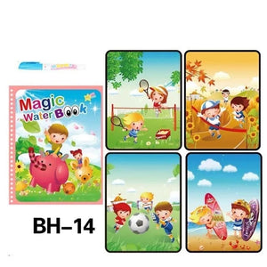 Planet Gates Children Painting Drawing Toys Reusable Coloring Book Magic Water Drawing Book Sensory Early Education Toys for Kids