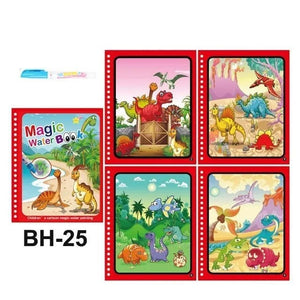 Planet Gates Children Painting Drawing Toys Reusable Coloring Book Magic Water Drawing Book Sensory Early Education Toys for Kids