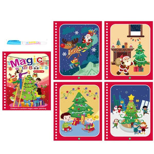 Planet Gates Children Painting Drawing Toys Reusable Coloring Book Magic Water Drawing Book Sensory Early Education Toys for Kids